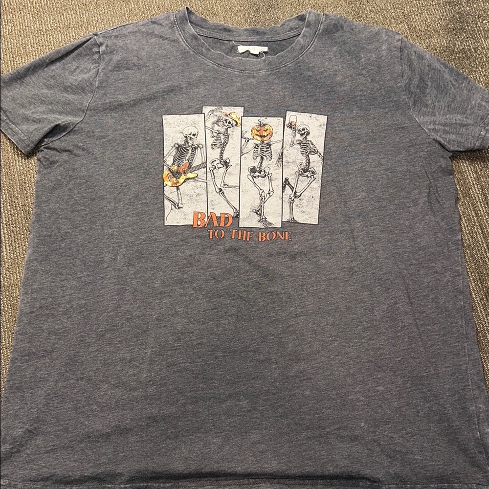 Maurices Bad To The Bone Skeleton Graphic Design